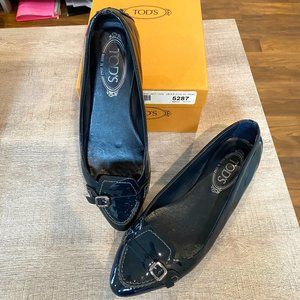 Tod’s Ballerina Gomma flats Size 8.5 / 38.5 Black